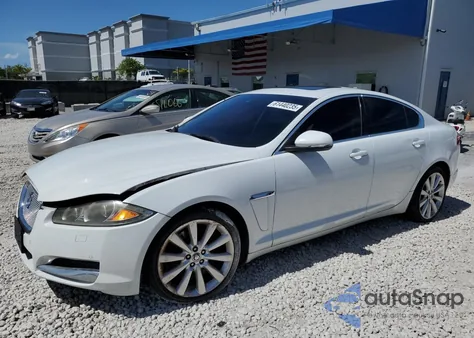 2013 Jaguar Xf z USA, uszkodzony, nr VIN SAJWA0ES3DPS98348